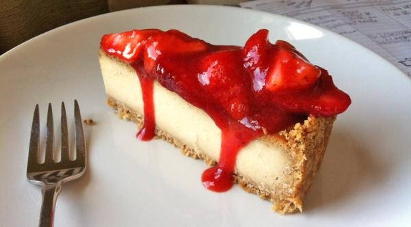 Cheesecake de tofu sem glúten com geléia de morango - Fernanda Scheer